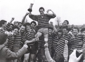 Bletchley Rugby Club celebrate a victory!